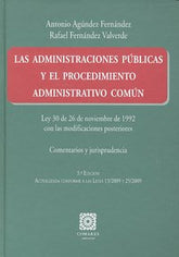 ADMINISTRACIONES PUBLICAS Y EL PROCEDIMIENTO ADMINISTRATIVO - 9788498366549